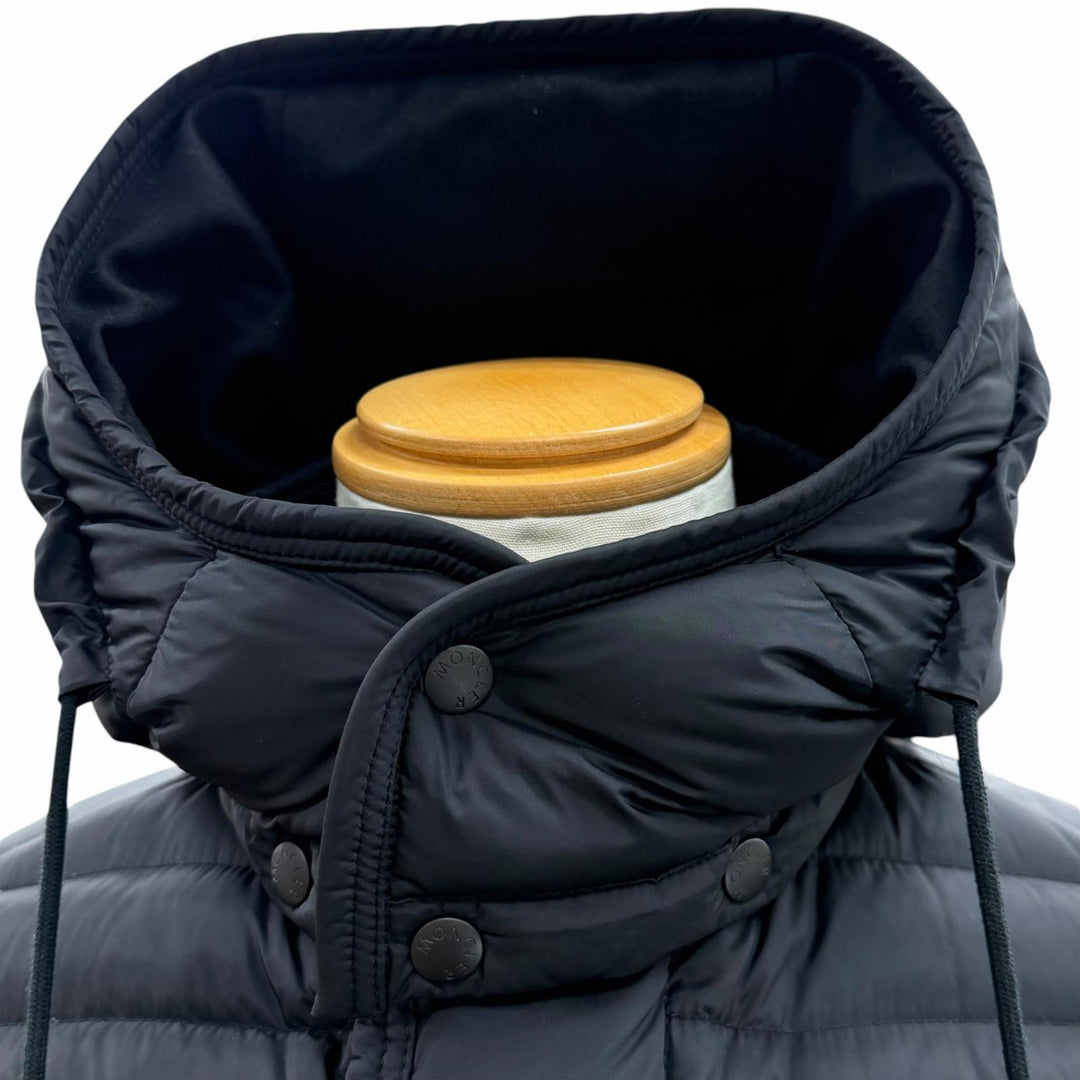 Very Good MONCLER Down jacket RYAN black Nylon mens 0