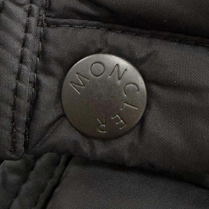 Very Good MONCLER Down jacket RYAN black Nylon mens 0