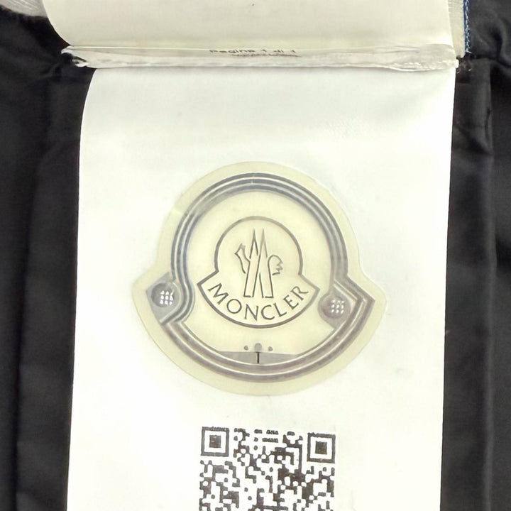 Very Good MONCLER down coat FLAMMETTE Logo patch ZIP UP black Nylon Women 3