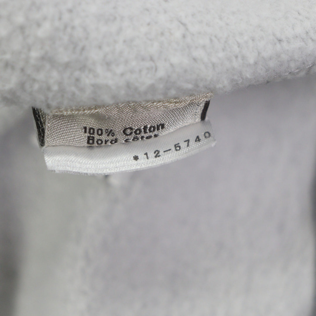 Great HERMES sweat Run H Crew neck sweatshirt pullover gray cotton mens M