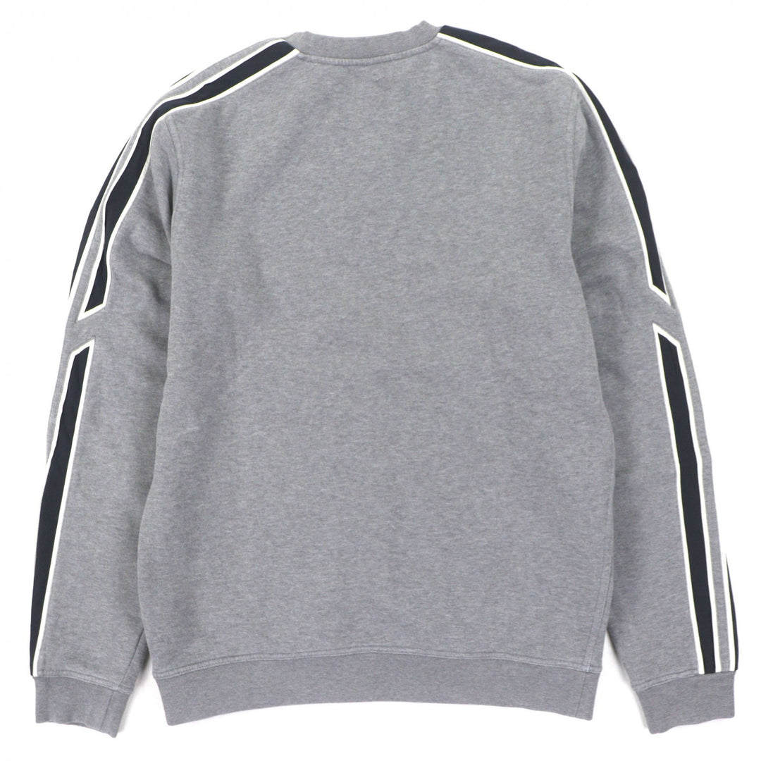 Great HERMES sweat Run H Crew neck sweatshirt pullover gray cotton mens M