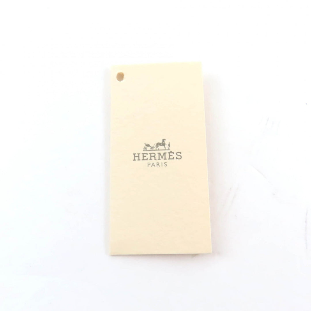 Excellent HERMES one piece All-over pattern cross line sleeveless black Rayon 34