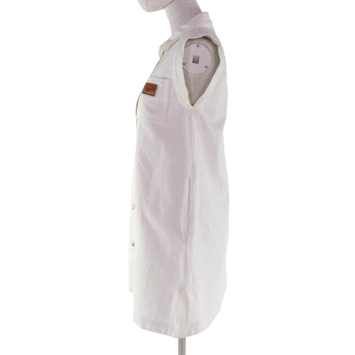 Excellent DIOR one piece white cotton Women 5WBM12DRSB