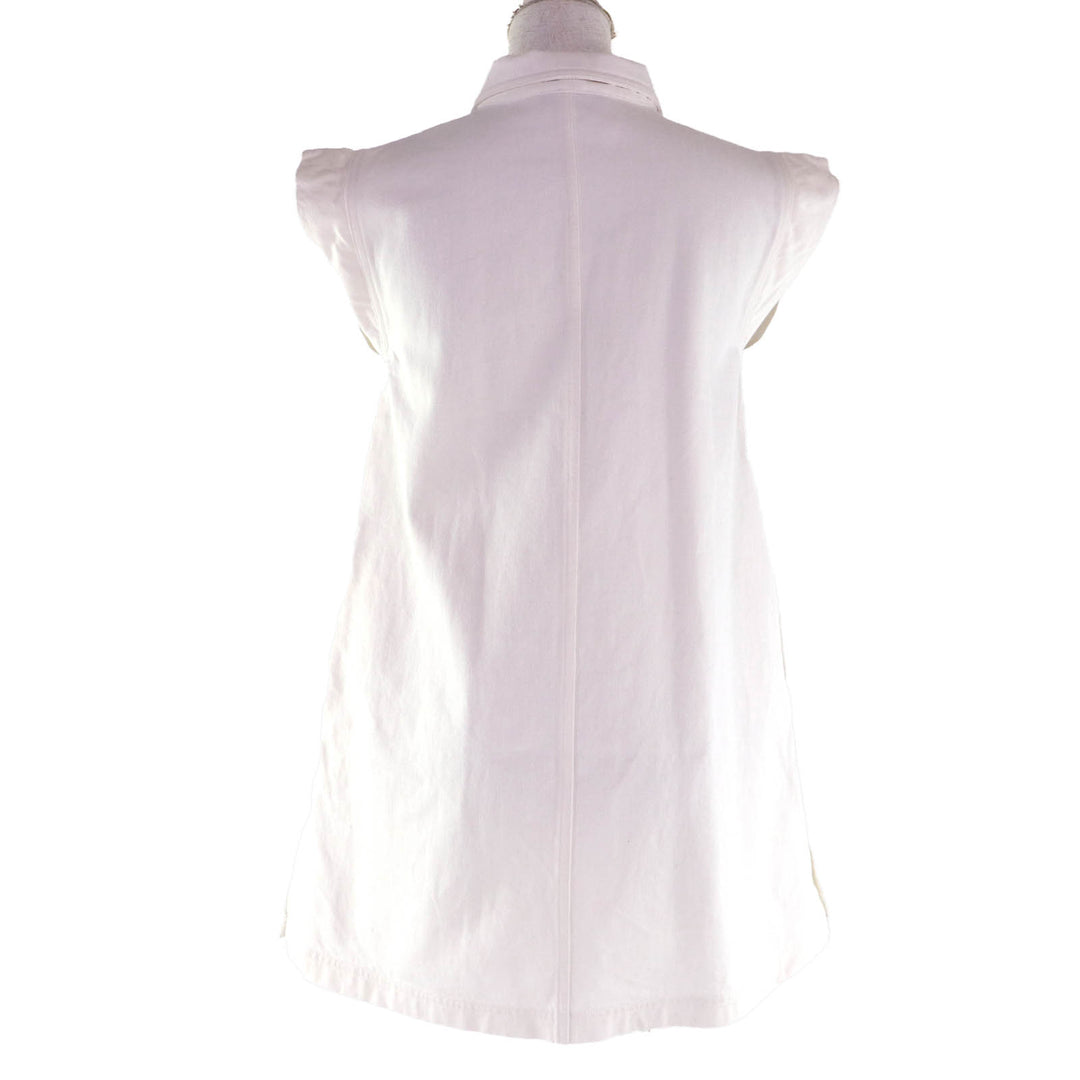 Excellent DIOR one piece white cotton Women 5WBM12DRSB