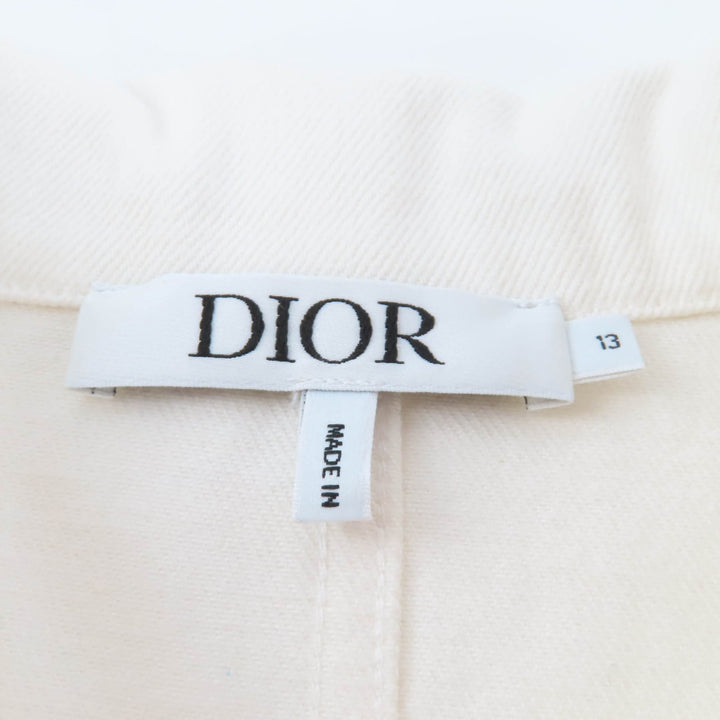 Excellent DIOR one piece white cotton Women 5WBM12DRSB