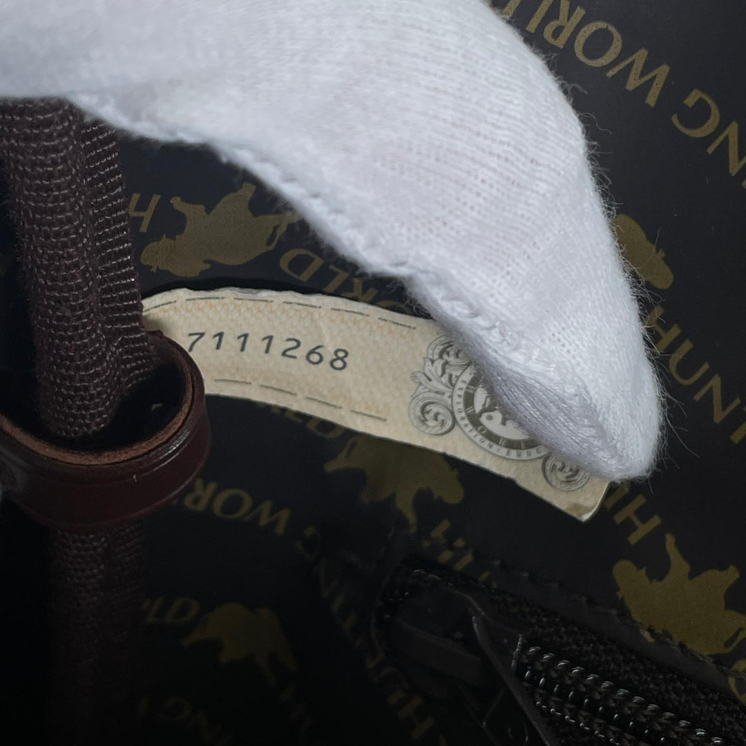 Excellent HUNTING WORLD Tote Bag Safari Today Car key canvas mens