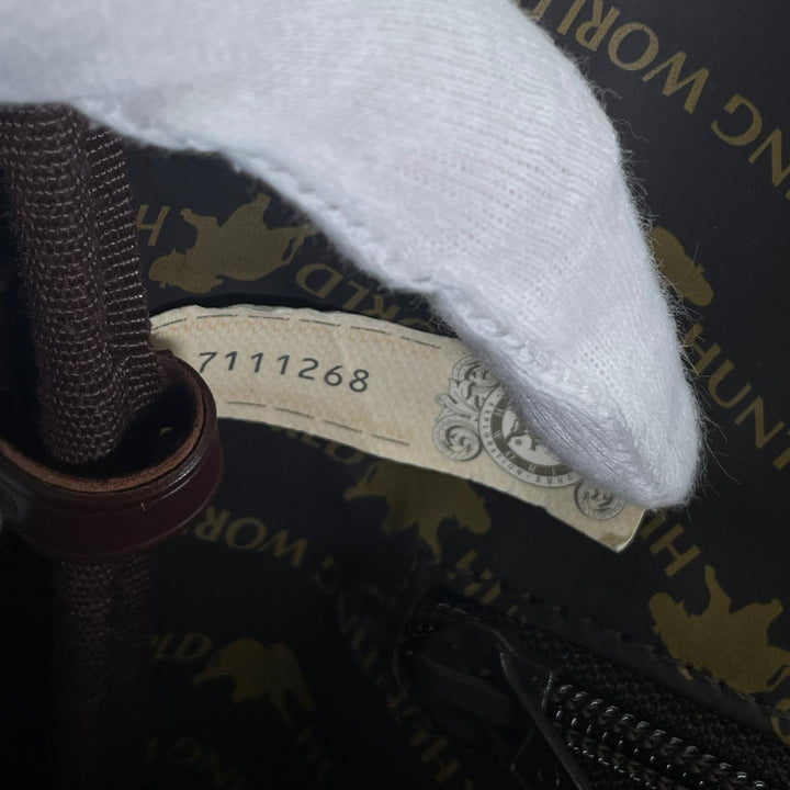 Excellent HUNTING WORLD Tote Bag Safari Today Car key canvas mens