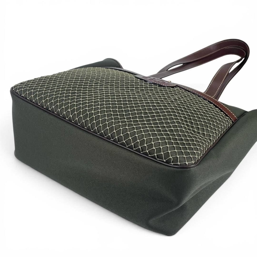 Excellent HUNTING WORLD Tote Bag Safari Today Car key canvas mens