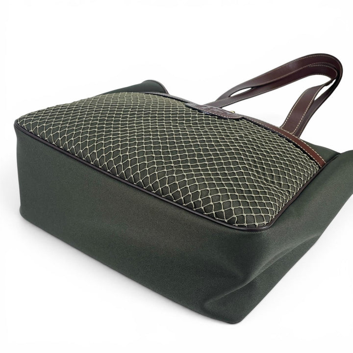 Excellent HUNTING WORLD Tote Bag Safari Today Car key canvas mens