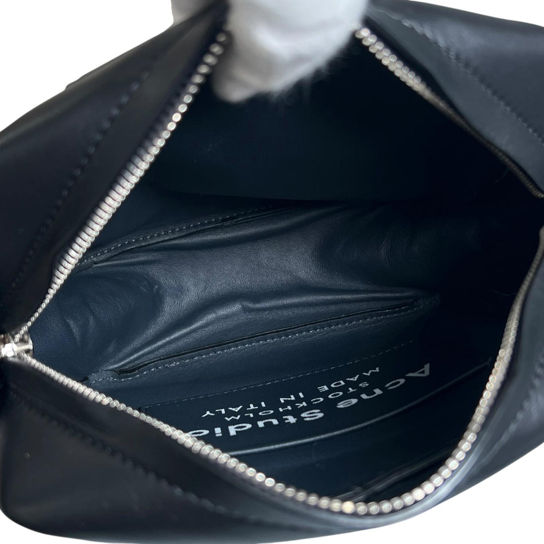 Great ACNE STUDIOS Shoulder Bag Musubi Camera Bag black leather Women