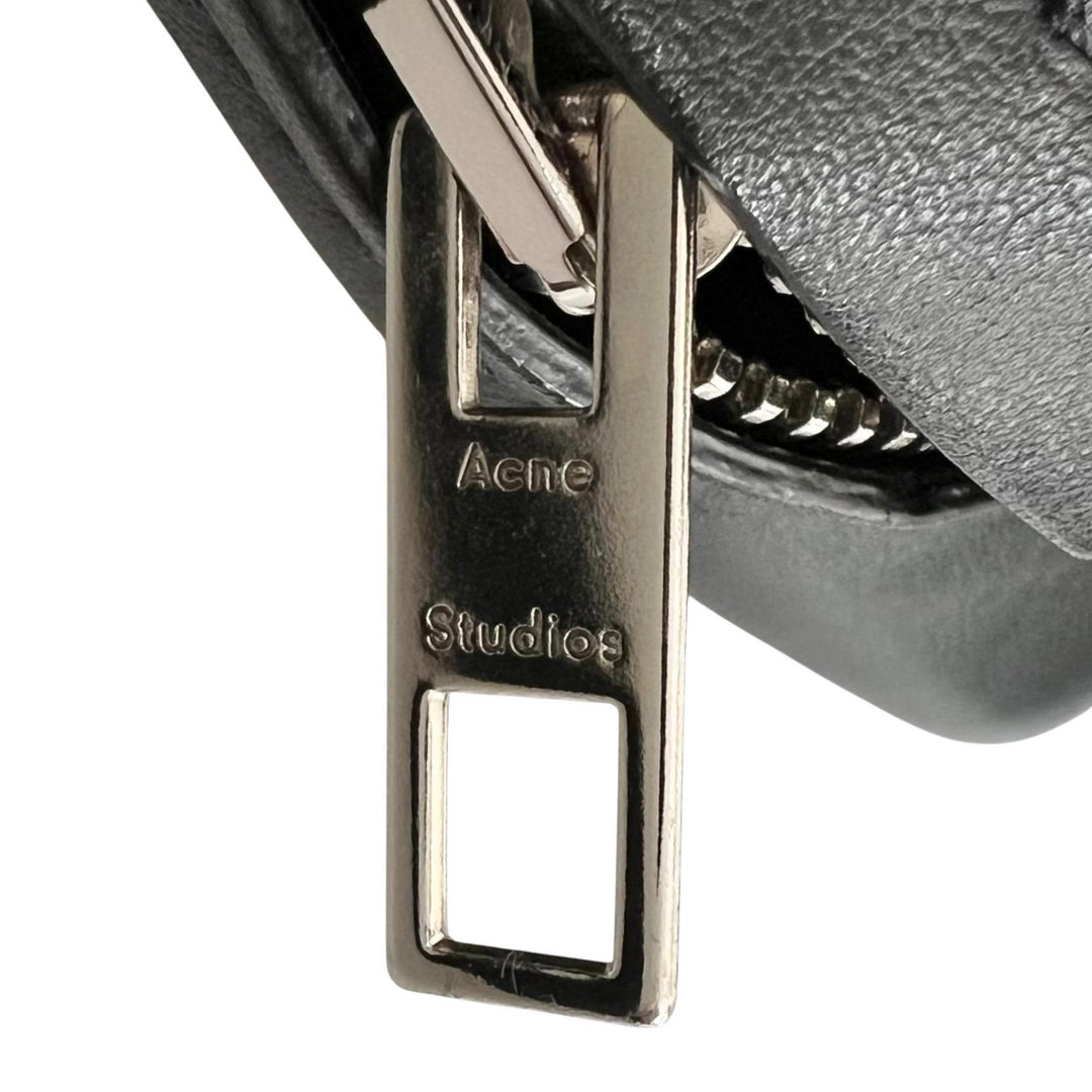 Great ACNE STUDIOS Shoulder Bag Musubi Camera Bag black leather Women