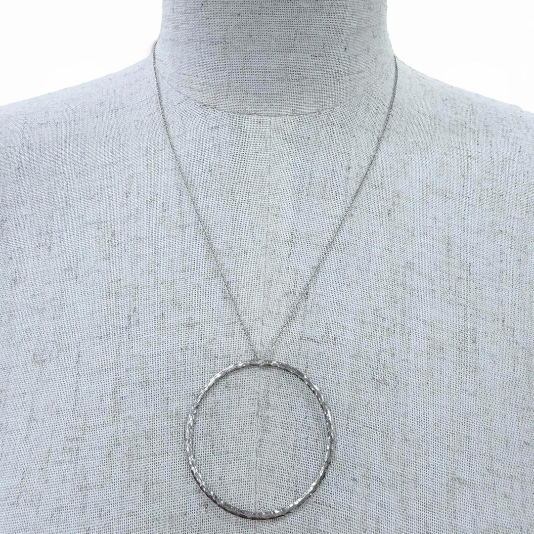 Excellent TIFFANY&Co. Necklace Circle necklace Silver 925 Women