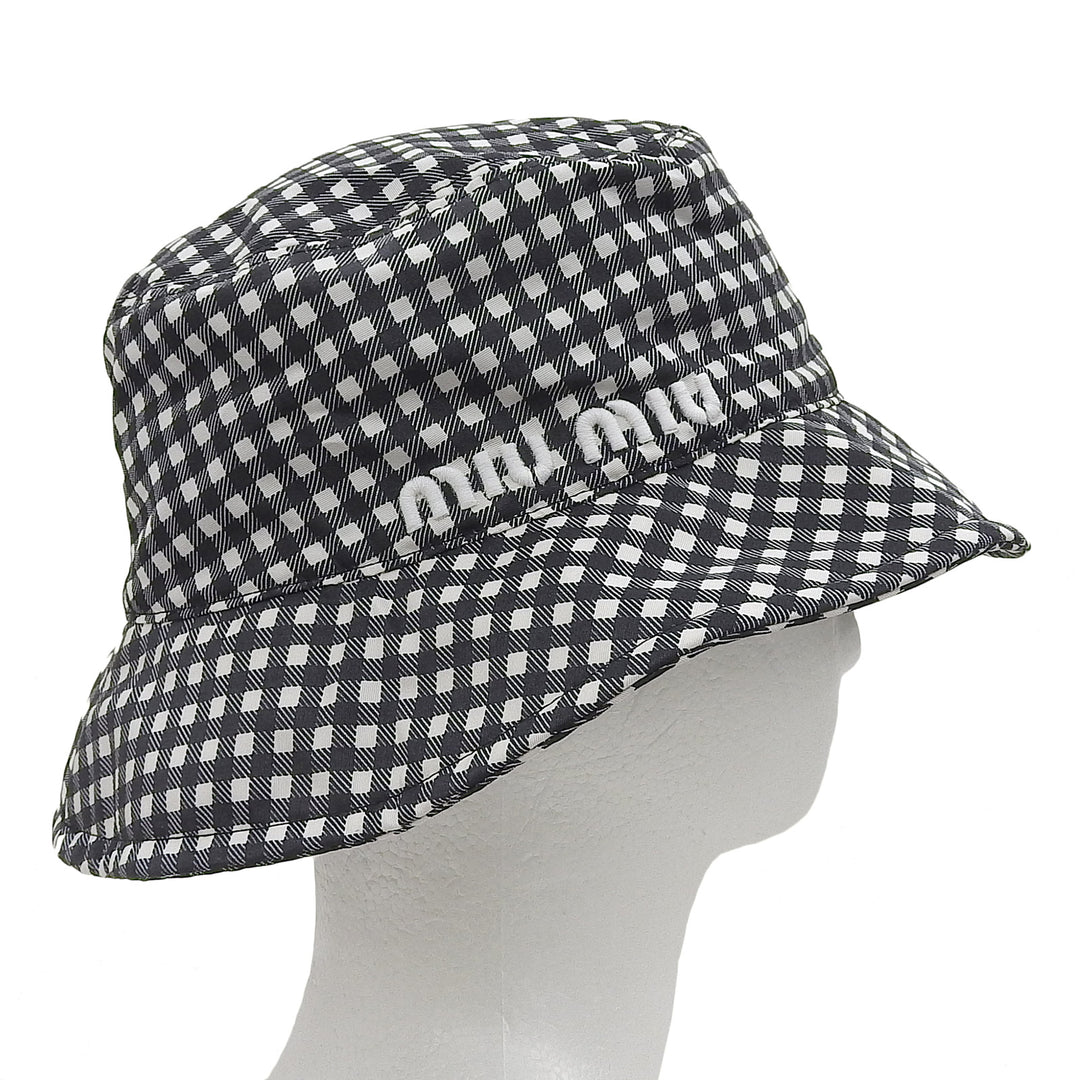 Excellent MIUMIU hat black silk Women S 5HC196