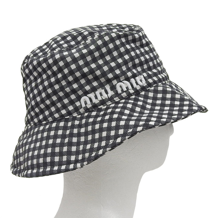 Excellent MIUMIU hat black silk Women S 5HC196
