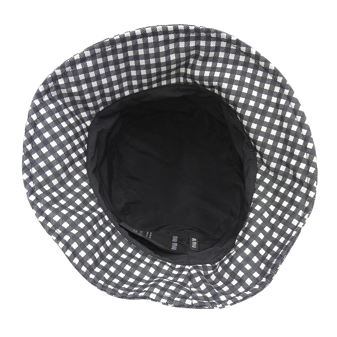 Excellent MIUMIU hat black silk Women S 5HC196