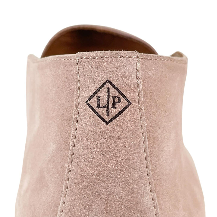 Great Loro Piana Ankle boots OPEN WALK pink Suede leather mens 40.5 52771L