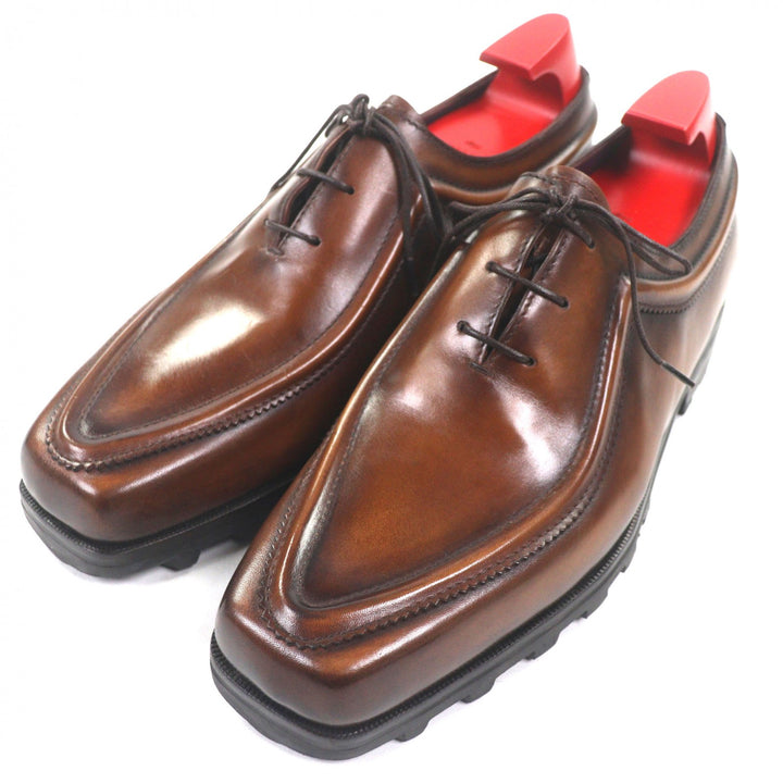 Excellent BERLUTI Leather shoes ULTIMA Brown leather mens 7