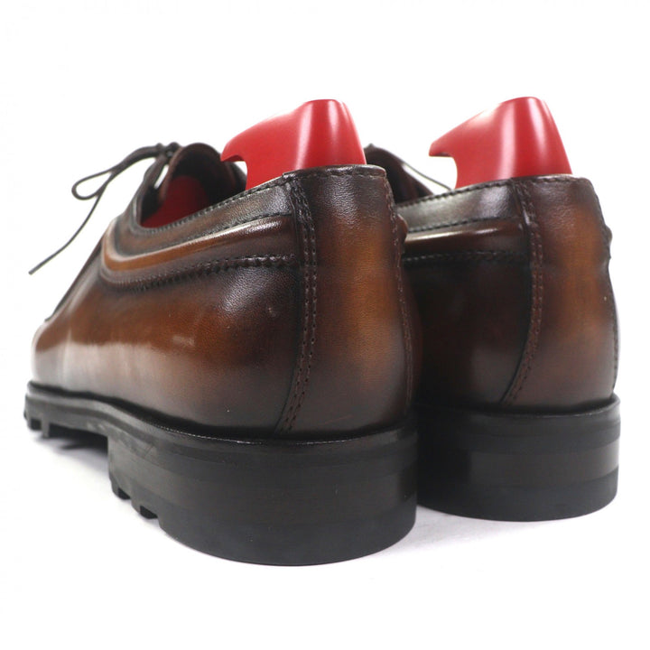 Excellent BERLUTI Leather shoes ULTIMA Brown leather mens 7