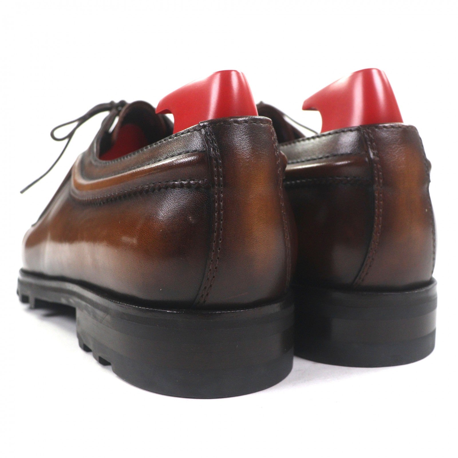 美品 Berluti Ultima 5.5 Excellent BERLUTI Leather shoes ULTIMA Brown leather mens 7 – caro