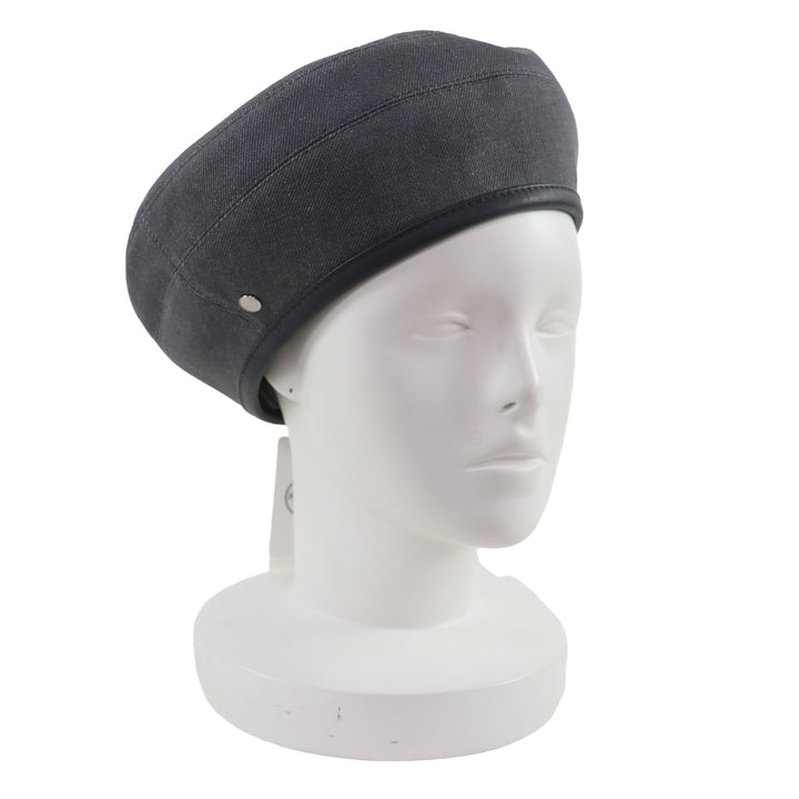 Pristine HERMES beret gray cotton
