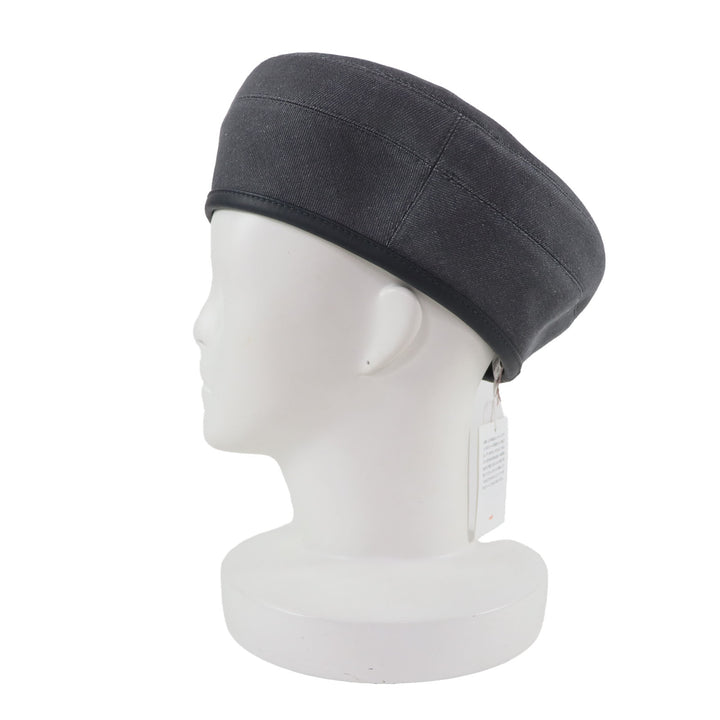 Pristine HERMES beret gray cotton