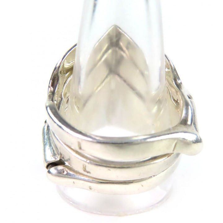 Great Vivienne Westwood Ring Knuckle Duster Ring Orb JSB Engraving Silver 925