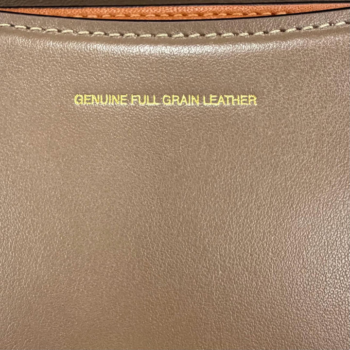 Excellent COACH Shoulder Bag Bandit Brown leather Women CC416