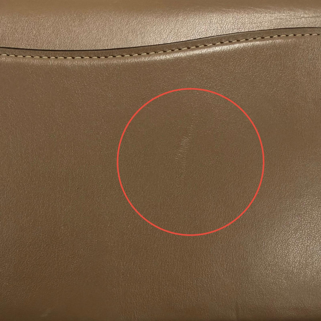 Excellent COACH Shoulder Bag Bandit Brown leather Women CC416