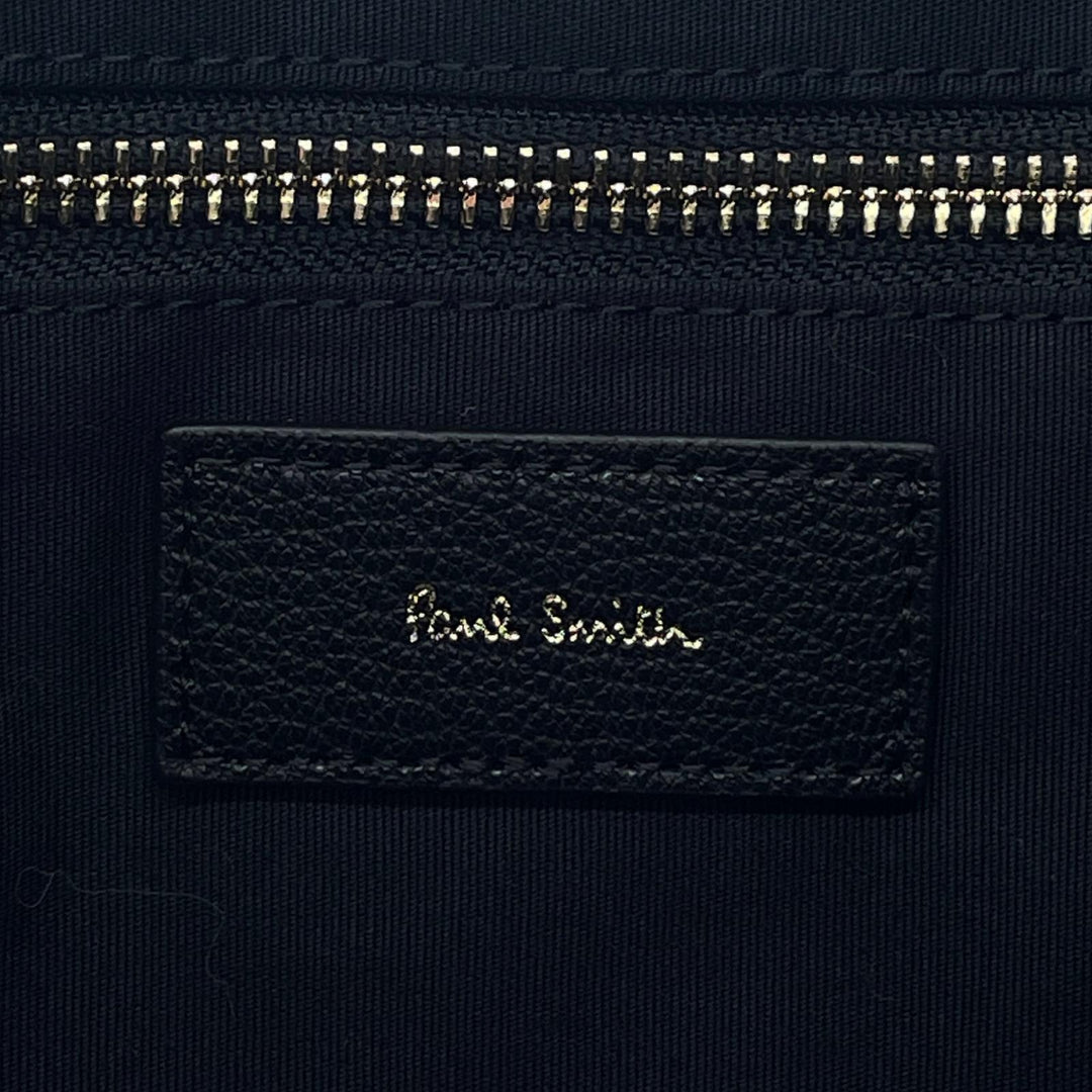 Pristine Paul Smith Striped 2-Way Leather Clutch Bag Calf leather mens