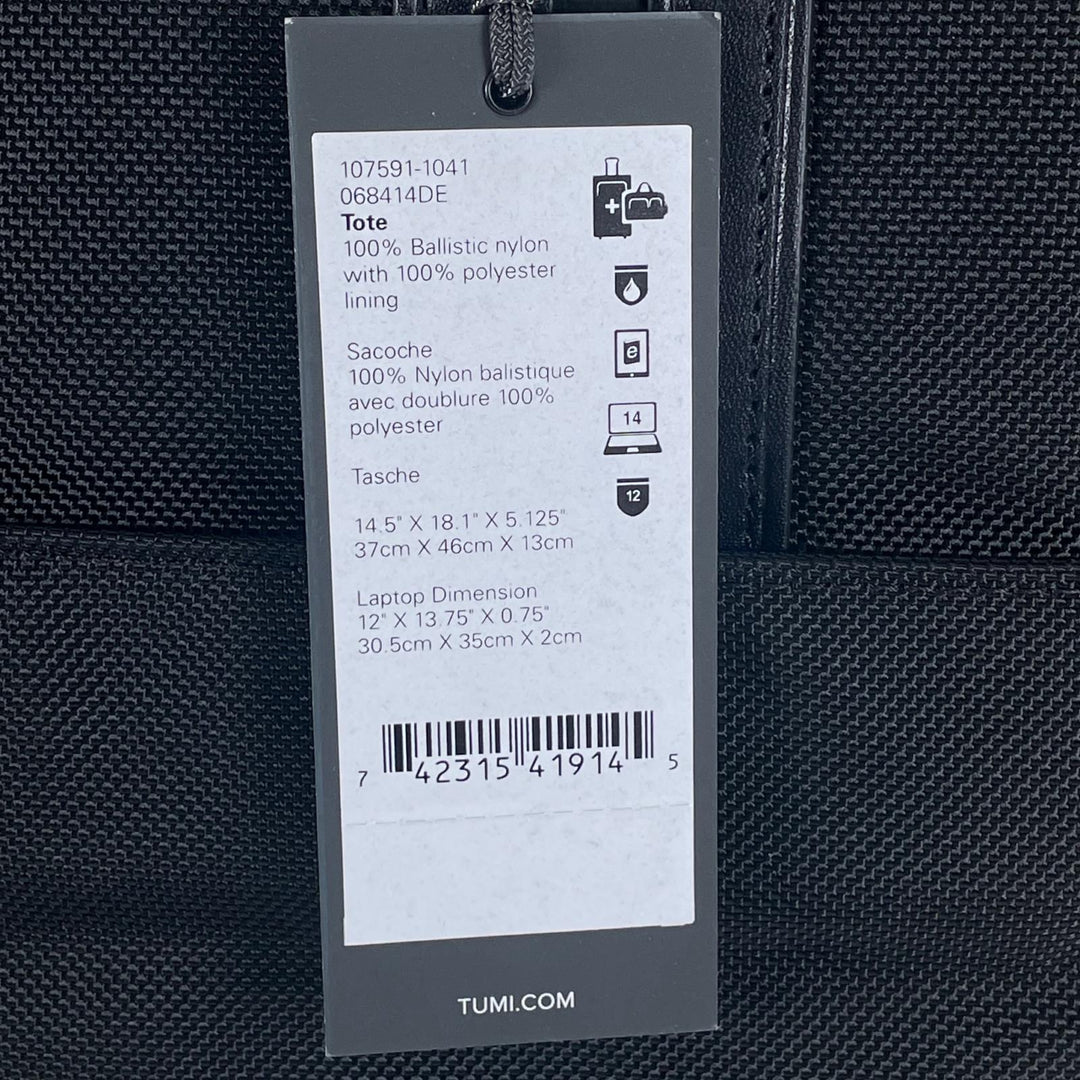 Pristine TUMI Tote Bag JARVIS North South Tote Ballistic nylon, mens 068414DE
