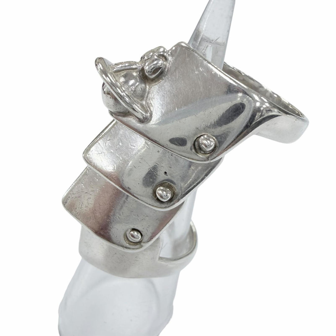 Excellent Vivienne Westwood Ring ring Armor ring Early Orb Silver 925 Women M