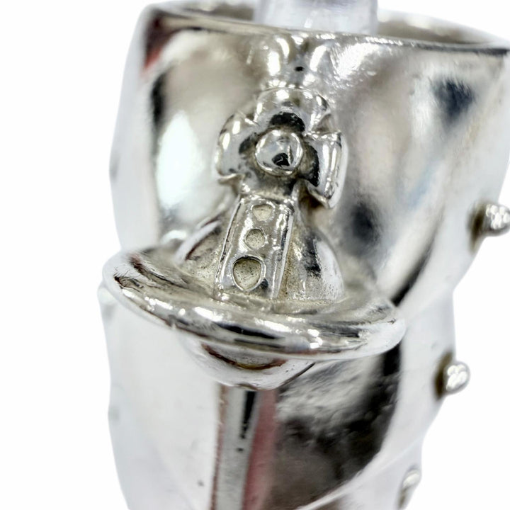 Excellent Vivienne Westwood Ring ring Armor ring Early Orb Silver 925 Women M