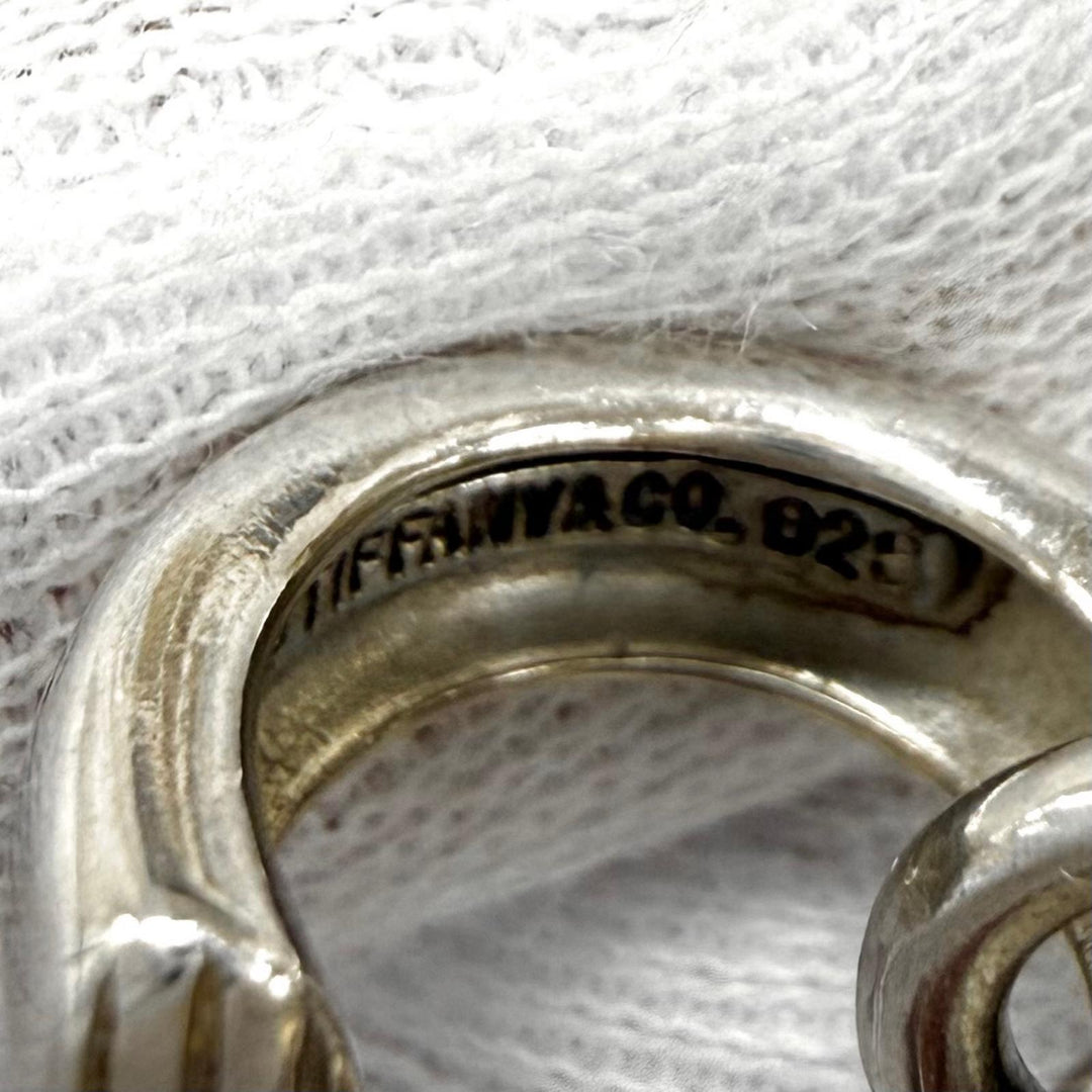 Great TIFFANY&Co. Earring 1995 Silver 925 Women