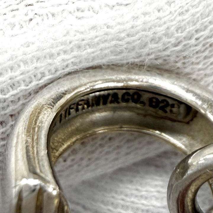Great TIFFANY&Co. Earring 1995 Silver 925 Women