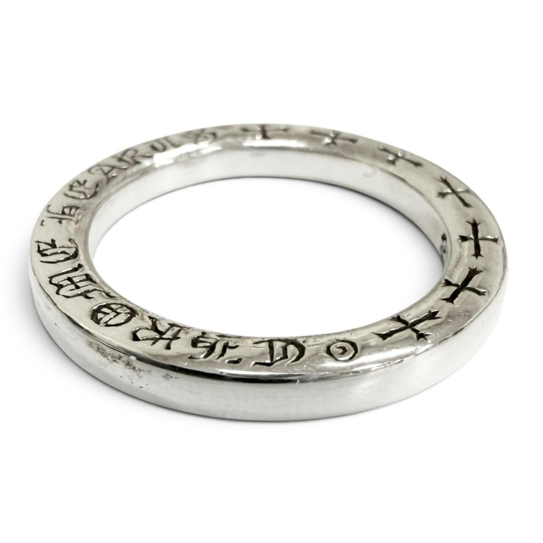 Great CHROME HEARTS NTFL ring Silver SV925 mens