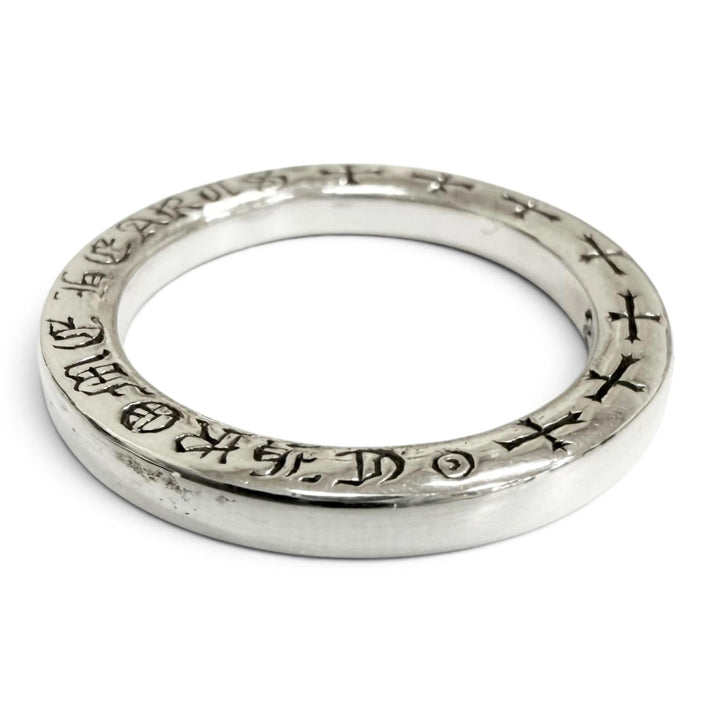 Great CHROME HEARTS NTFL ring Silver SV925 mens