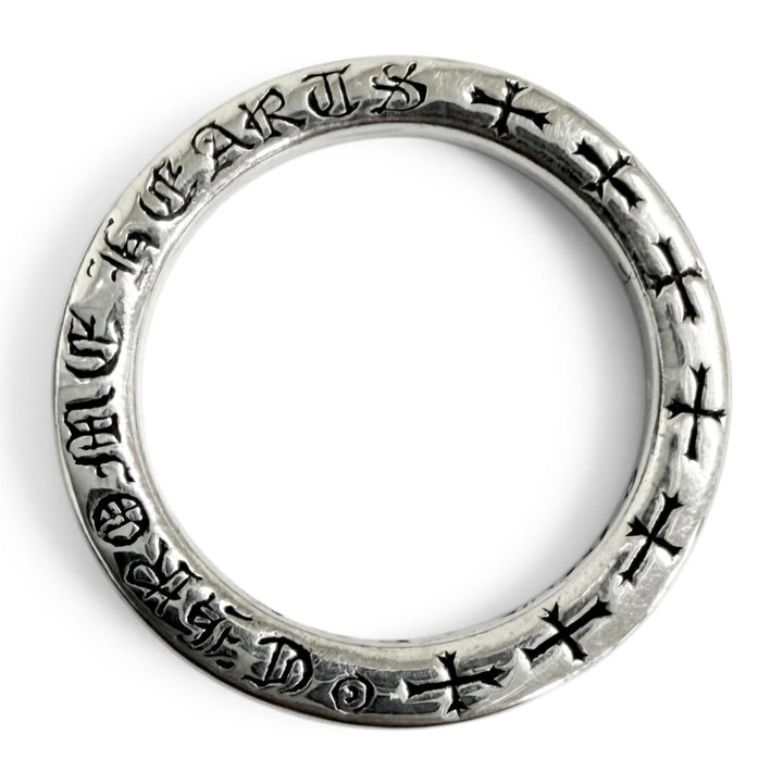 Great CHROME HEARTS NTFL ring Silver SV925 mens