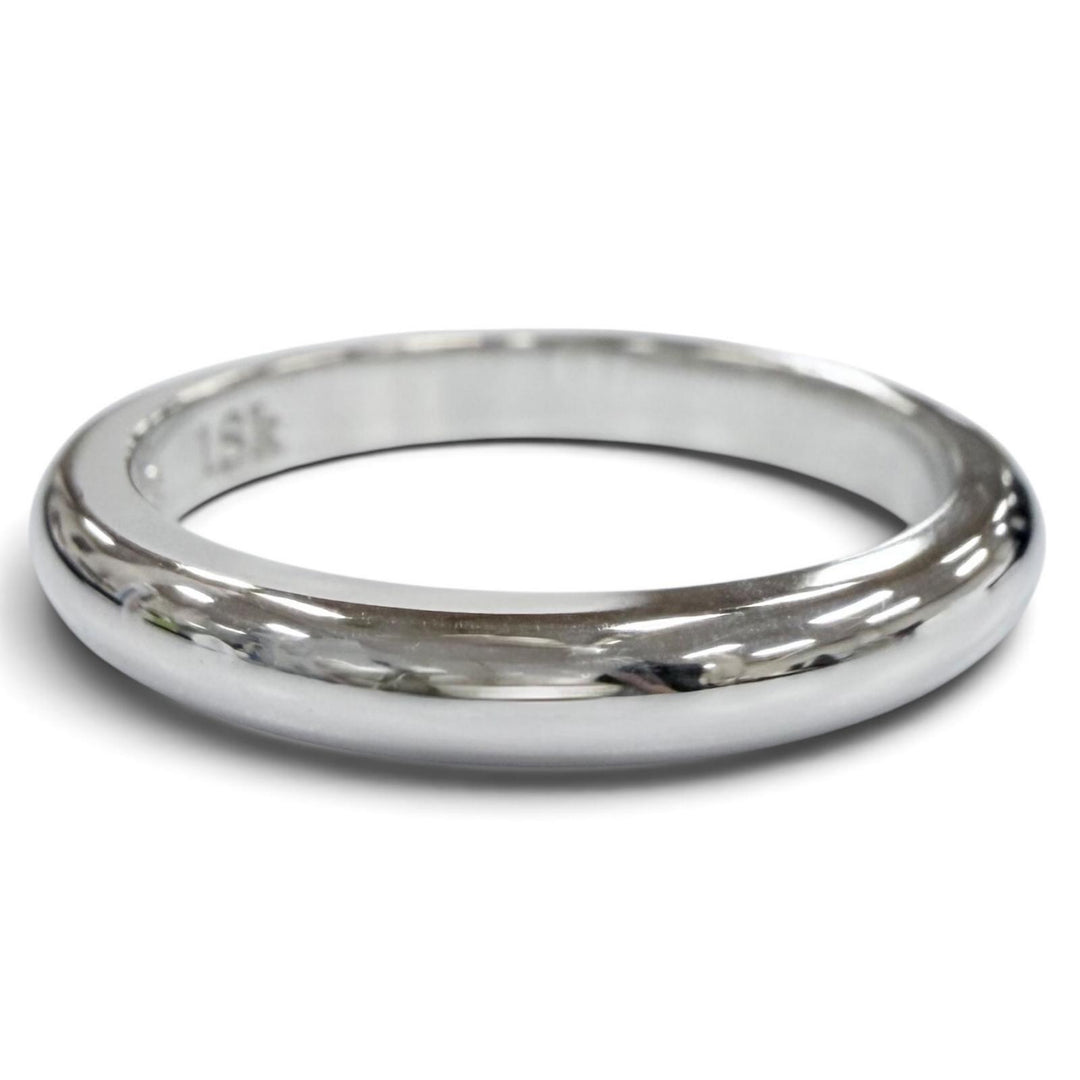 Excellent CHROME HEARTS Ring ring Wedding band White gold 18K mens