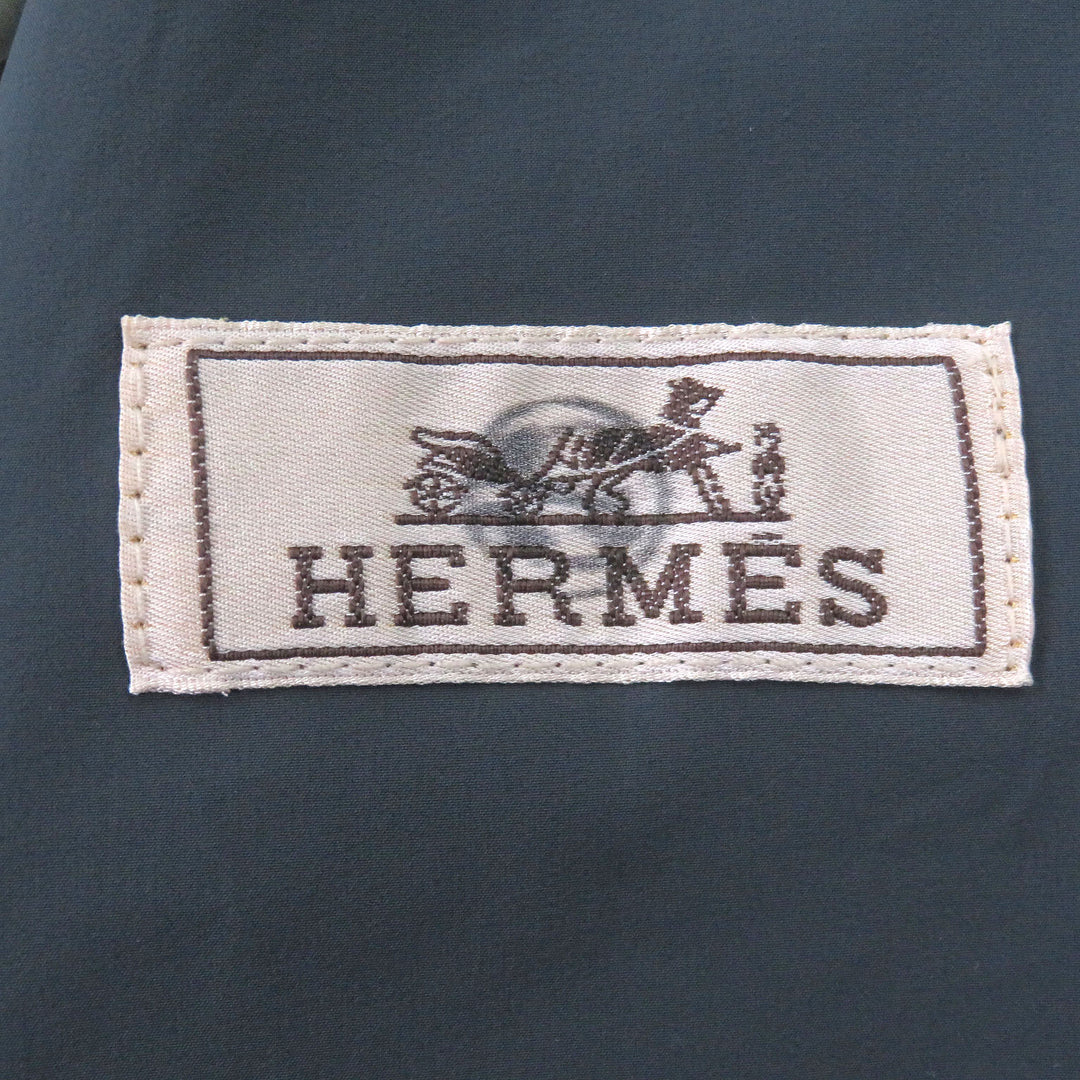 Pristine HERMES Best Packable Zip-Up Nylon green Nylon mens 46