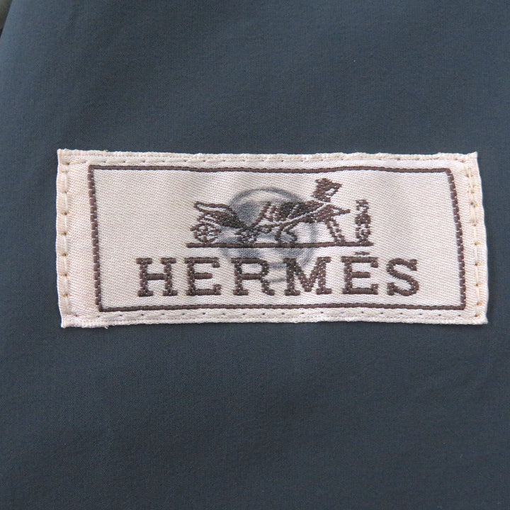 Pristine HERMES Best Packable Zip-Up Nylon green Nylon mens 46