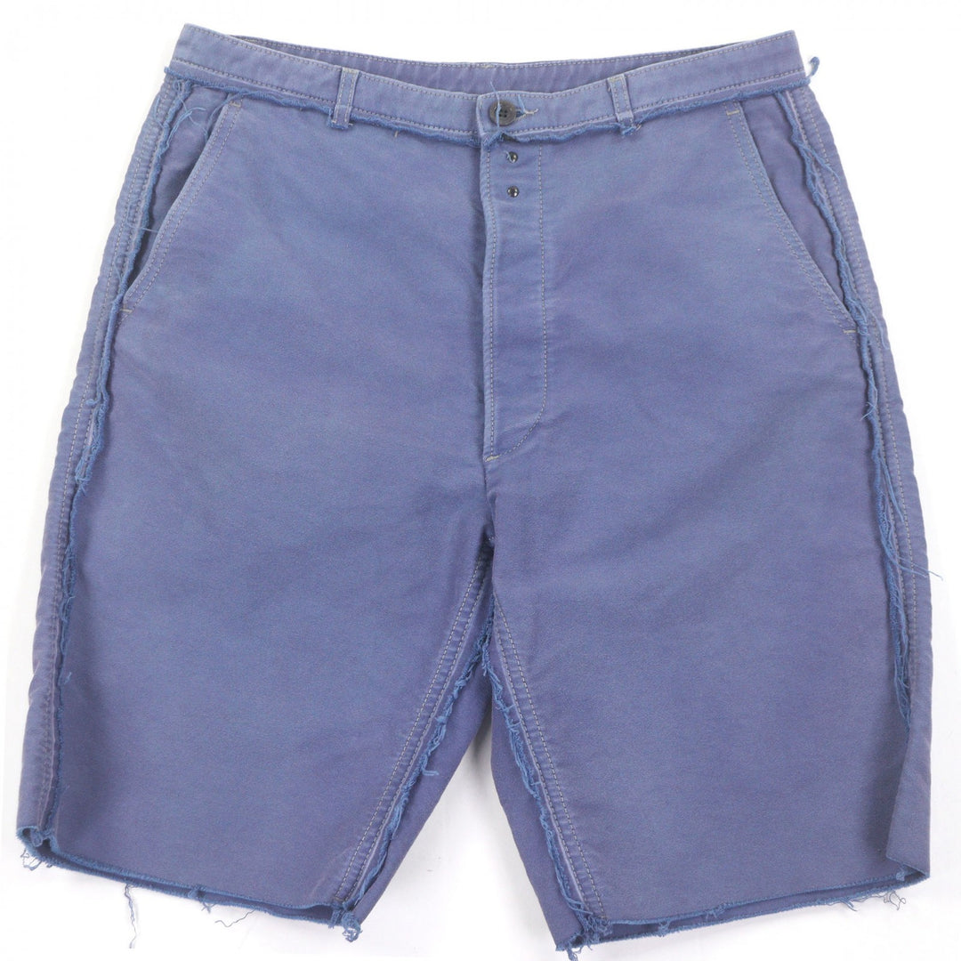 Excellent Maison Margiela 10 Shorts Washed 4 stitches Blue