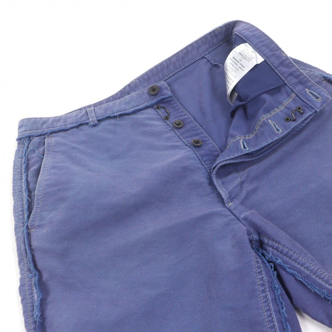 Excellent Maison Margiela 10 Shorts Washed 4 stitches Blue