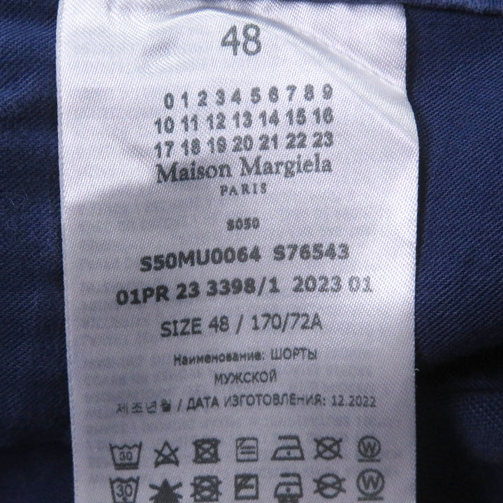 Excellent Maison Margiela 10 Shorts Washed 4 stitches Blue