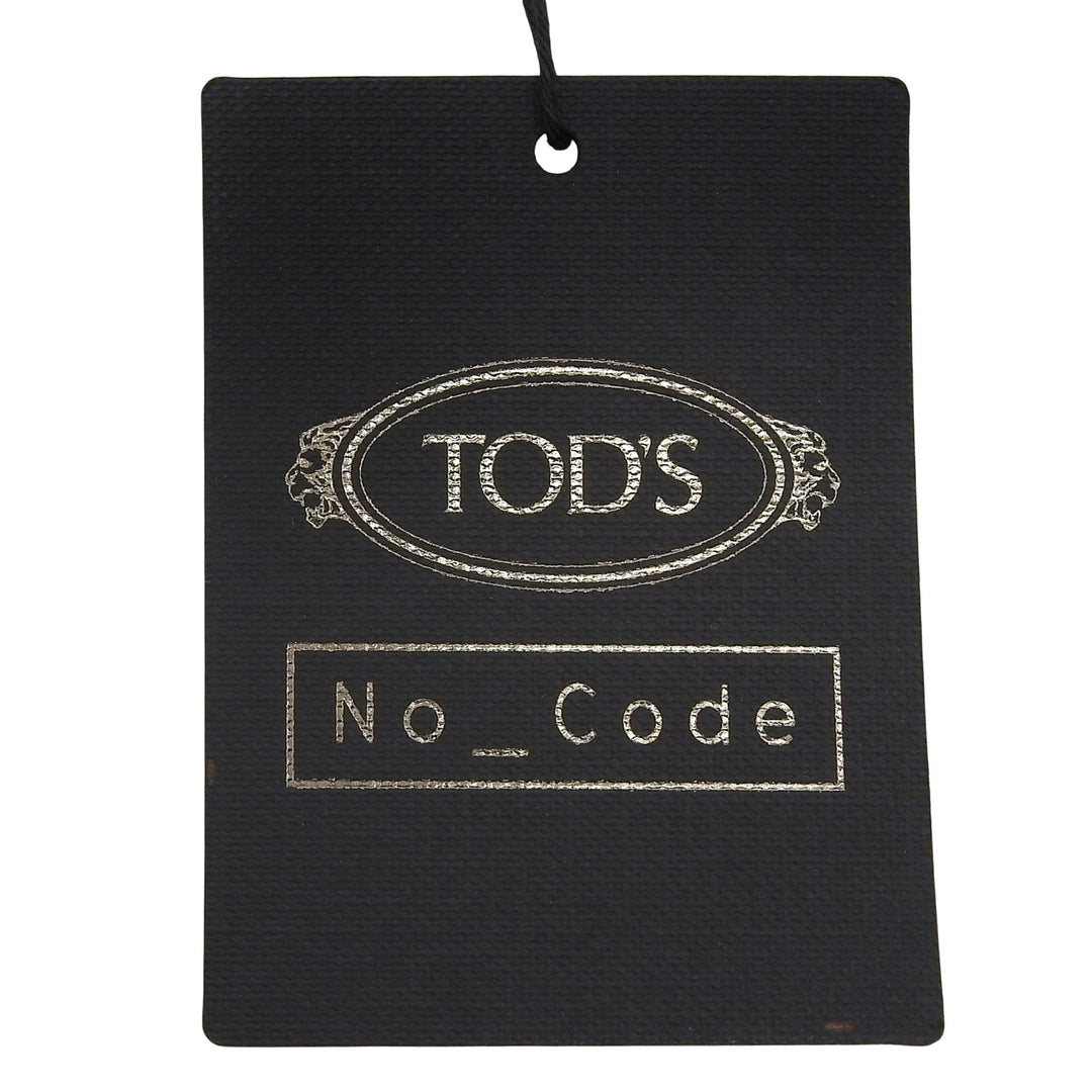 Excellent TOD’S hoodie NO CODE black cotton mens L X5MB544N600