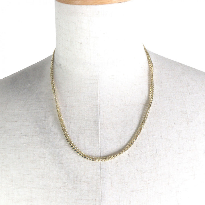 Great AVALANCHE Necklace Miami Kihei Chain Accessories gold 10K mens