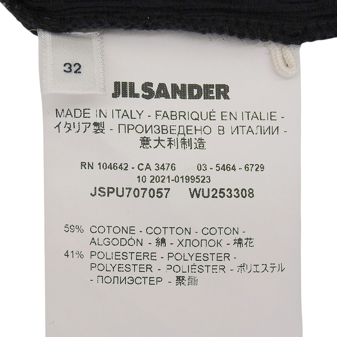 Excellent JIL SANDER T-shirt black cotton Women 32 JSPU707057