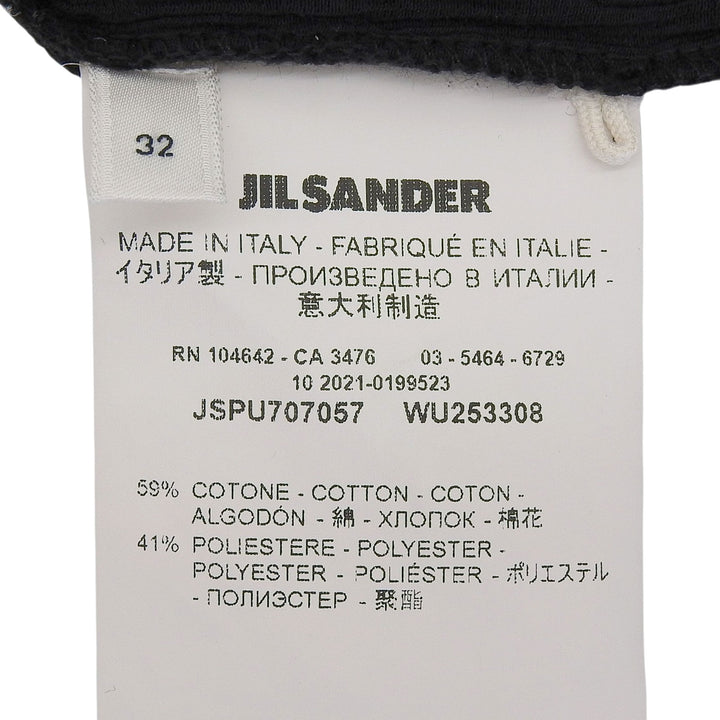 Excellent JIL SANDER T-shirt black cotton Women 32 JSPU707057