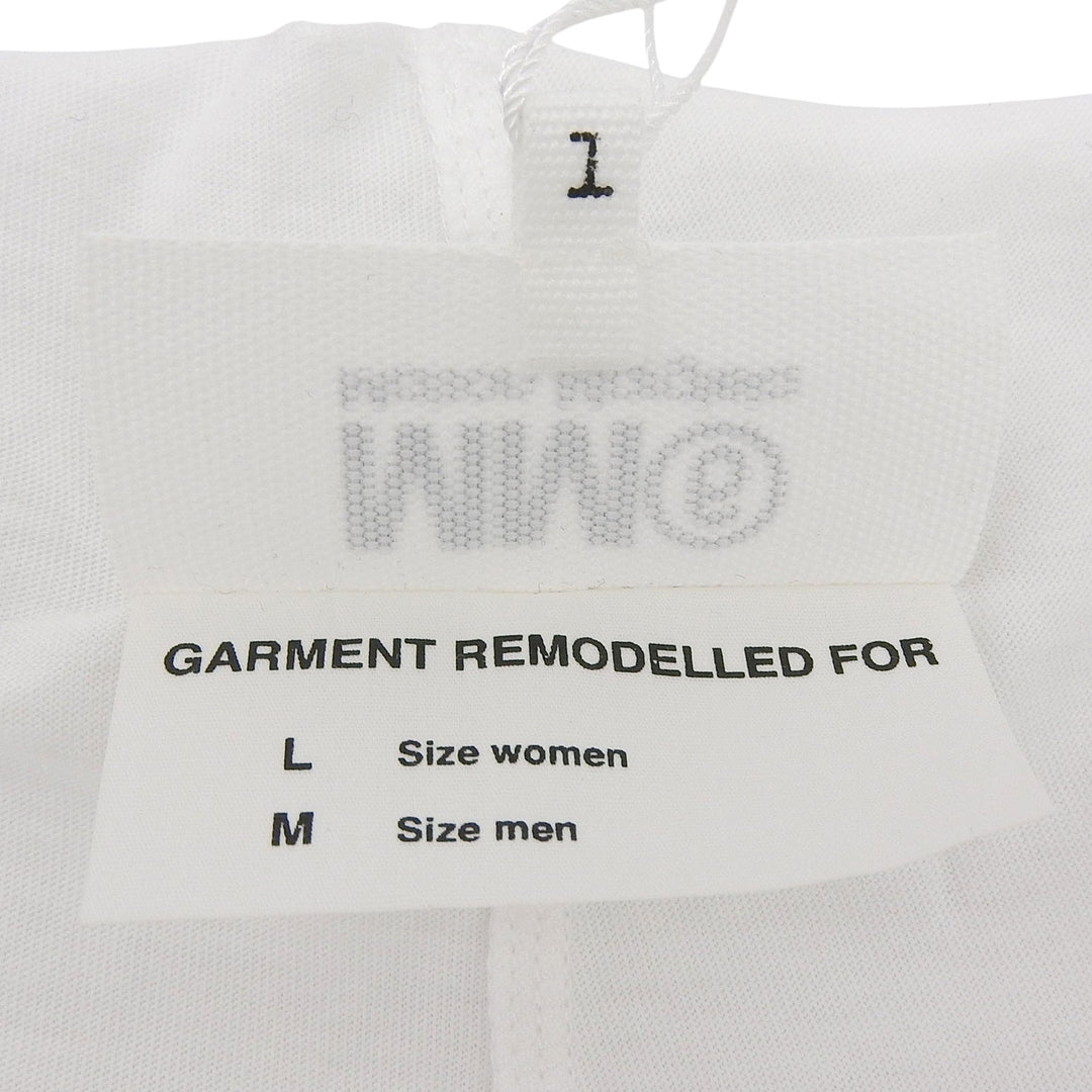 Pristine MM6 Maison Margiela T-shirt white cotton Women L S52GC0254