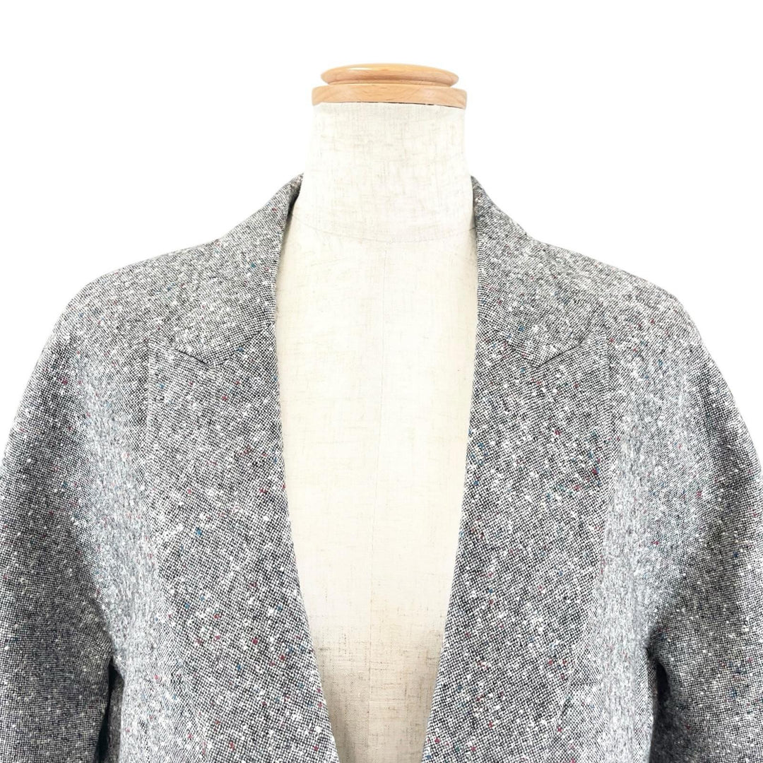 Excellent PETAR PETROV Chester coat 2021 Resort Collection Single Virgin wool 34