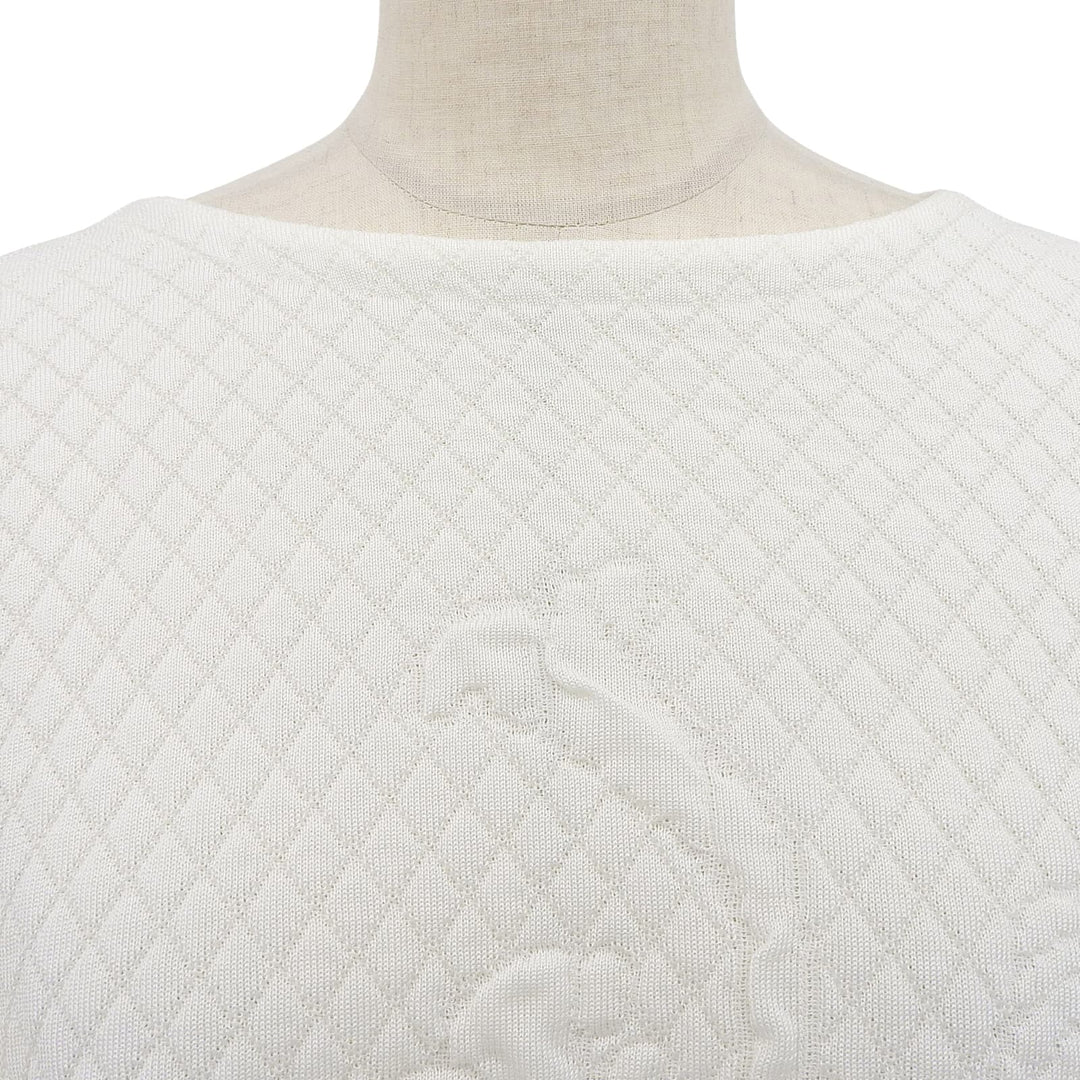 Excellent MAME KUROGOUCHI knit white Women 1 MM21Stainless Steel-KN029